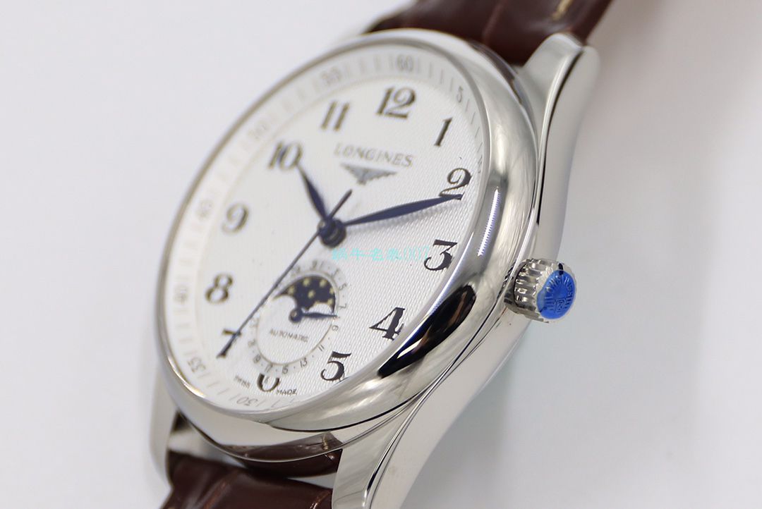 GS Factory  top 复刻高仿 Longines 名匠L2.909.4.78.3月相 wrist watch  / L163