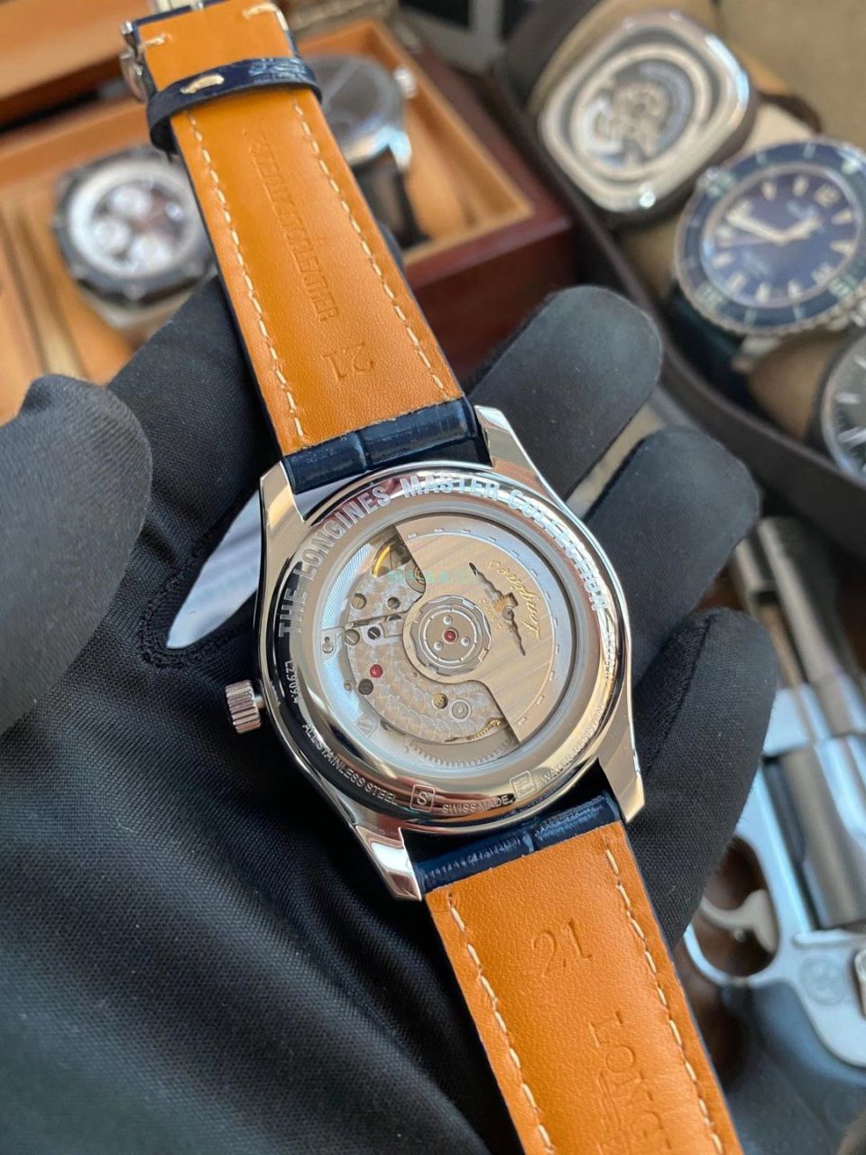 GS Factory 1比1超A高精仿 Longines 名匠月相手表L2.919.4.92.6，L2.919.4.78.6 wrist watch  / L172