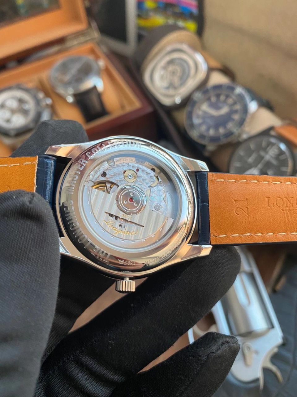 GS Factory 1比1超A高精仿 Longines 名匠月相手表L2.919.4.92.6，L2.919.4.78.6 wrist watch  / L172