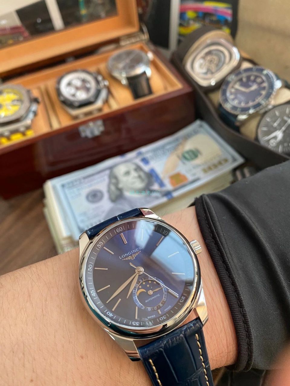 GS Factory 1比1超A高精仿 Longines 名匠月相手表L2.919.4.92.6，L2.919.4.78.6 wrist watch  / L172