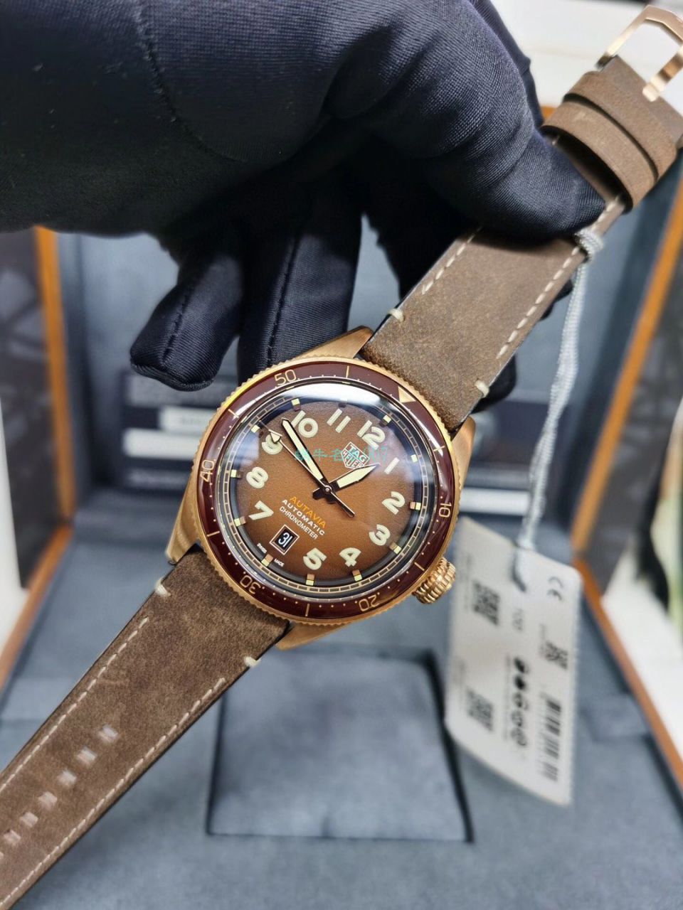 渠道原单 TAG Heuer 鼠年特别版TAG HEUER AUTAVIA系列WBE5193.FC8300 wrist watch  / TG112