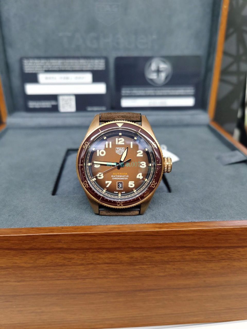 渠道原单 TAG Heuer 鼠年特别版TAG HEUER AUTAVIA系列WBE5193.FC8300 wrist watch  / TG112