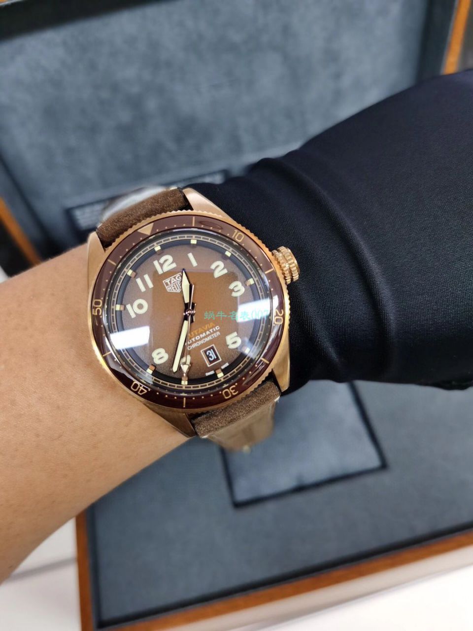 渠道原单 TAG Heuer 鼠年特别版TAG HEUER AUTAVIA系列WBE5193.FC8300 wrist watch  / TG112