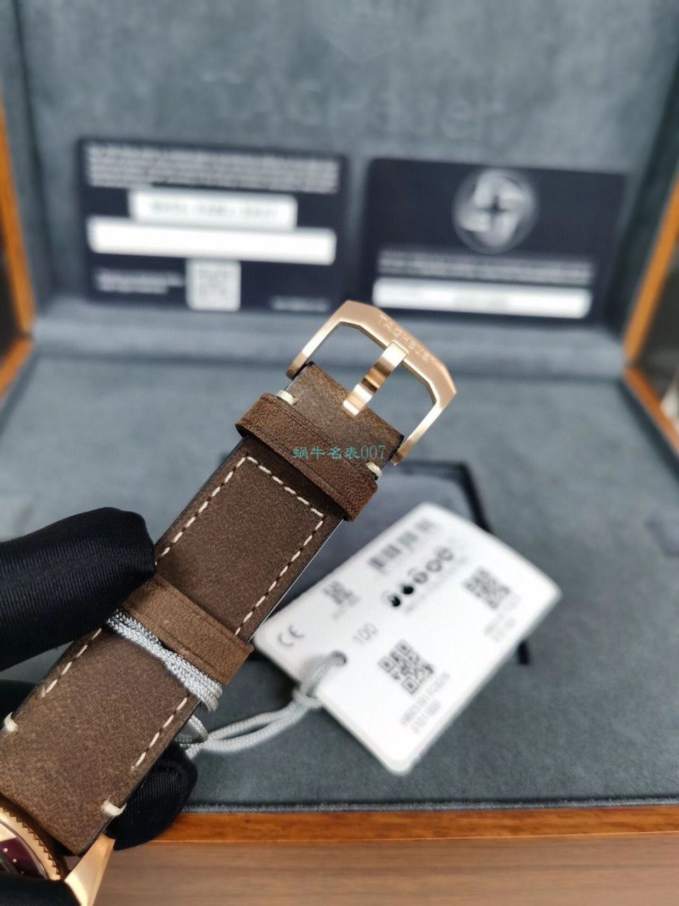 渠道原单 TAG Heuer 鼠年特别版TAG HEUER AUTAVIA系列WBE5193.FC8300 wrist watch  / TG112