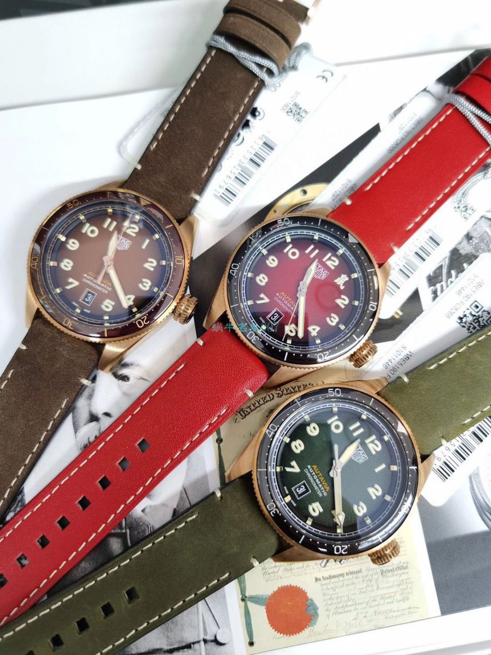 渠道原单 TAG Heuer 鼠年特别版TAG HEUER AUTAVIA系列WBE5193.FC8300 wrist watch  / TG112