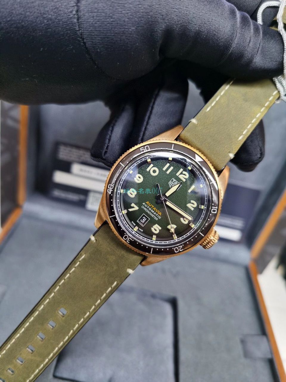 渠道原单 TAG Heuer 鼠年特别版TAG HEUER AUTAVIA系列WBE5193.FC8300 wrist watch  / TG112