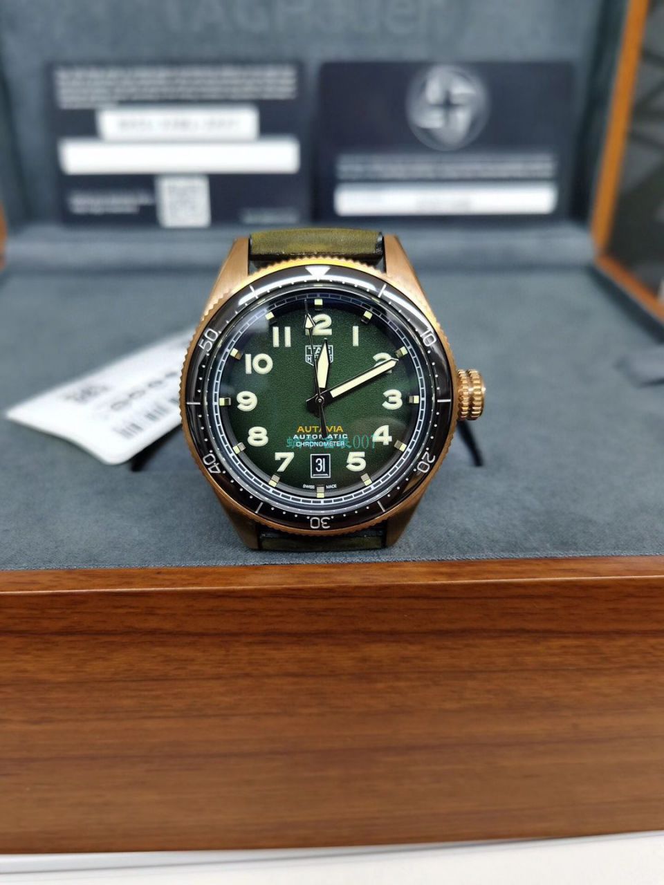渠道原单 TAG Heuer 鼠年特别版TAG HEUER AUTAVIA系列WBE5193.FC8300 wrist watch  / TG112