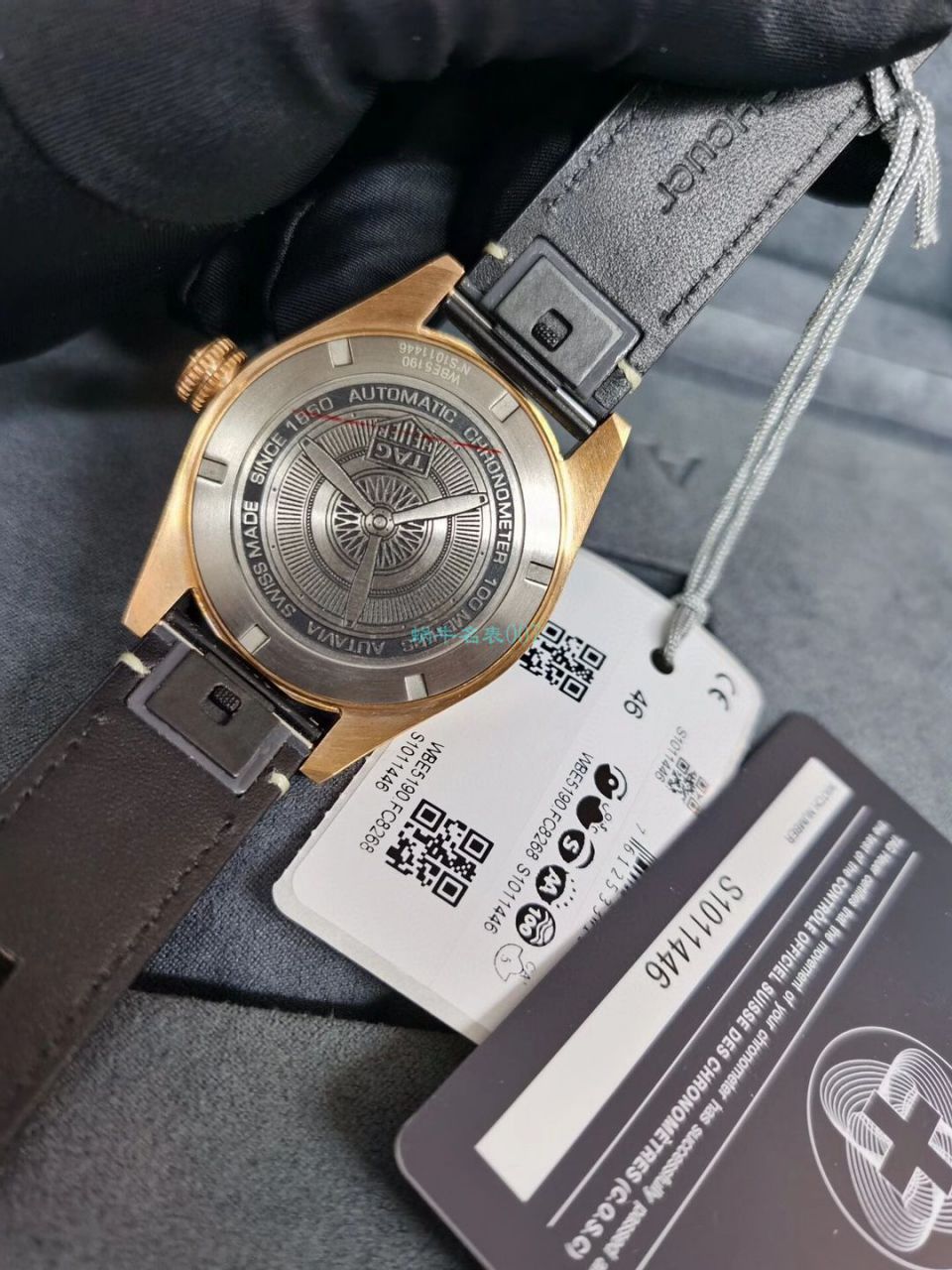 渠道原单 TAG Heuer 鼠年特别版TAG HEUER AUTAVIA系列WBE5193.FC8300 wrist watch  / TG112