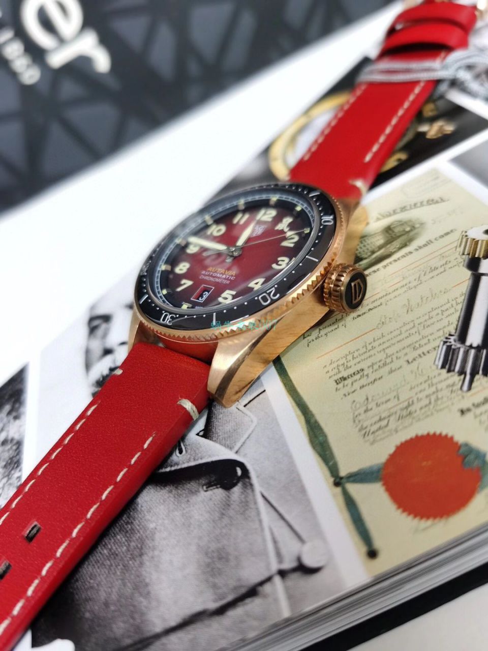 渠道原单 TAG Heuer 鼠年特别版TAG HEUER AUTAVIA系列WBE5193.FC8300 wrist watch  / TG112