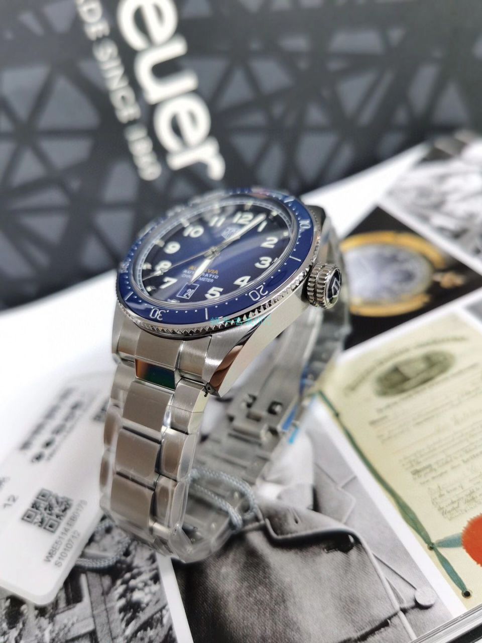  TAG Heuer TAG HEUER AUTAVIA渠道原单WBE5114.EB0173 wrist watch  / TG110