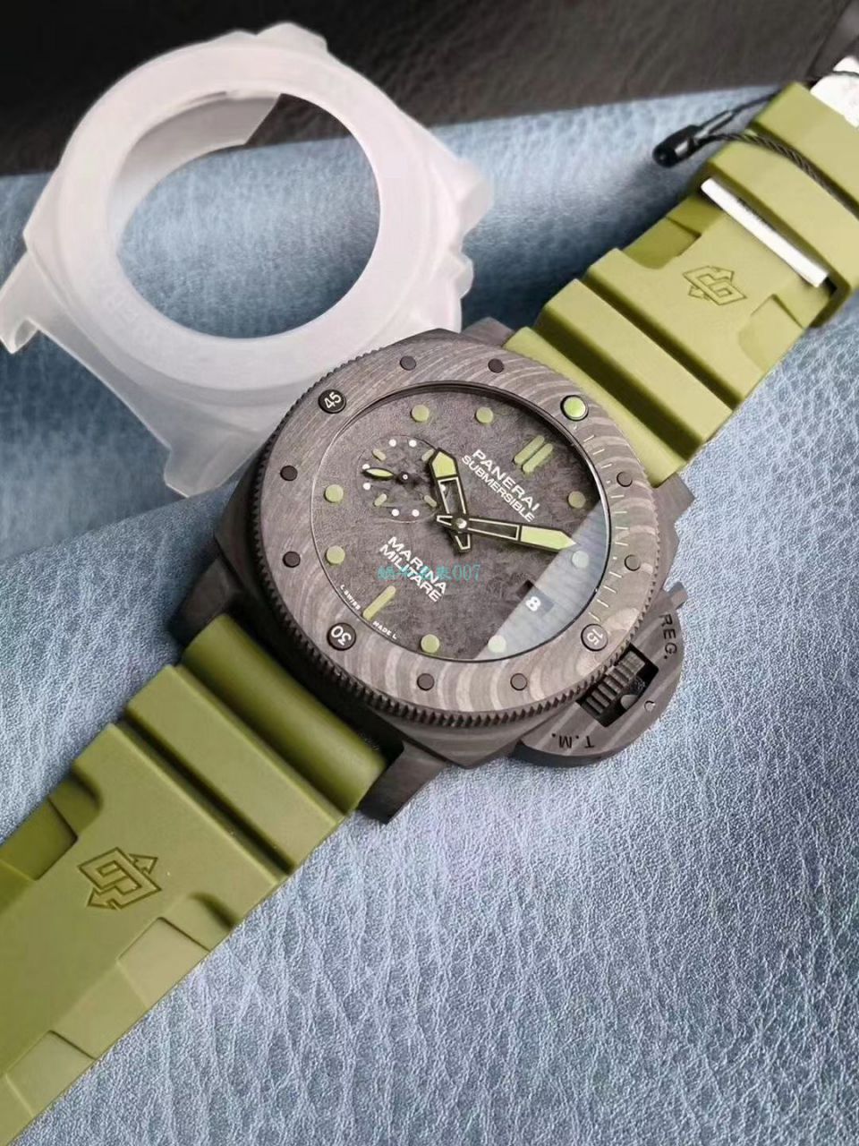 【VS Factory 新品军绿色英雄情结复刻手表】Panerai 高仿SUBMERSIBLE 潜行系列PAM00961 wrist watch  / VSPAM961