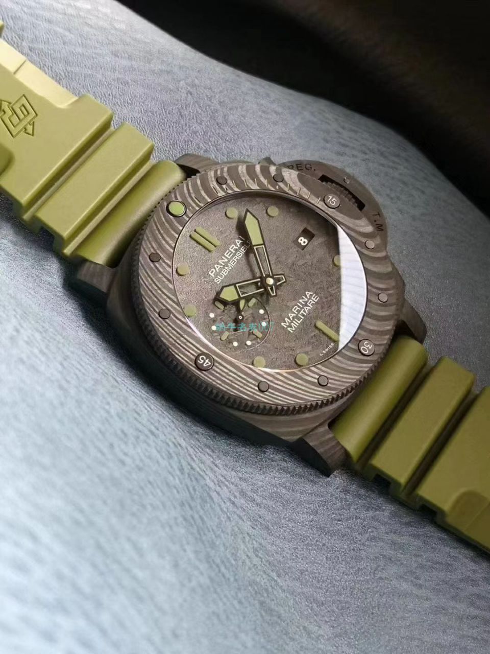 【VS Factory 新品军绿色英雄情结复刻手表】Panerai 高仿SUBMERSIBLE 潜行系列PAM00961 wrist watch  / VSPAM961