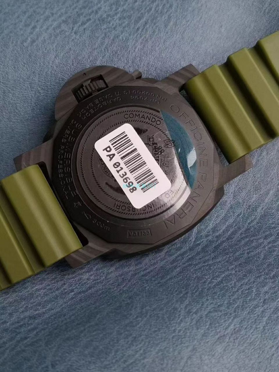 【VS Factory 新品军绿色英雄情结复刻手表】Panerai 高仿SUBMERSIBLE 潜行系列PAM00961 wrist watch  / VSPAM961
