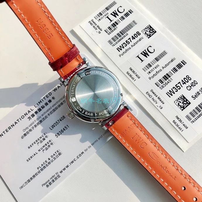高端原单真钻 IWC 柏涛菲诺系列IW357405,IW357401女装 / WG580