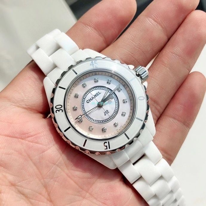 独家原单专柜一致香奈儿经典J12系列女士 wrist watch H5704，H5513钻石款 / X056