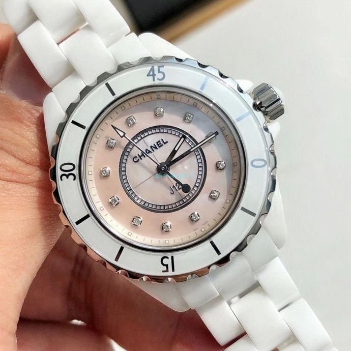 独家原单专柜一致香奈儿经典J12系列女士 wrist watch H5704，H5513钻石款 / X056