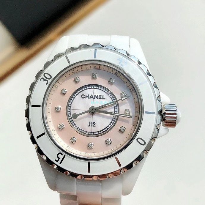 独家原单专柜一致香奈儿经典J12系列女士 wrist watch H5704，H5513钻石款 / X056