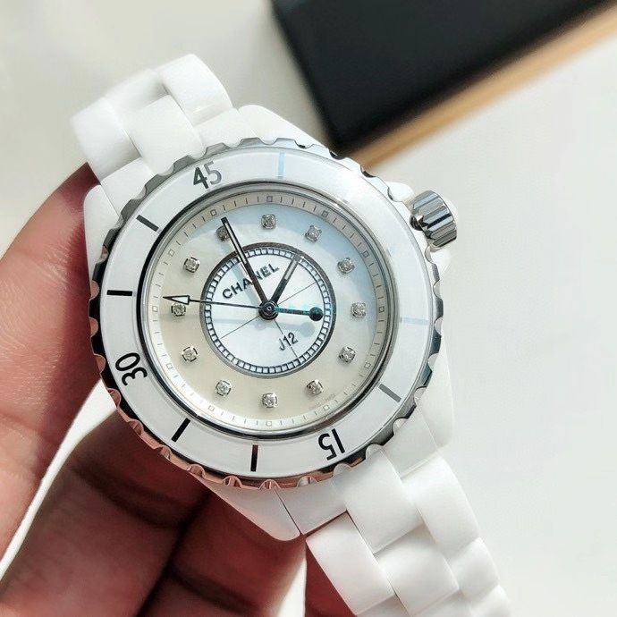 独家原单专柜一致香奈儿经典J12系列女士 wrist watch H5704，H5513钻石款 / X056