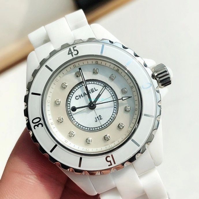 独家原单专柜一致香奈儿经典J12系列女士 wrist watch H5704，H5513钻石款 / X056