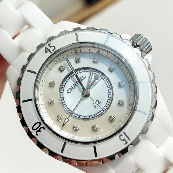 独家原单专柜一致香奈儿经典J12系列女士 wrist watch H5704，H5513钻石款 / X056