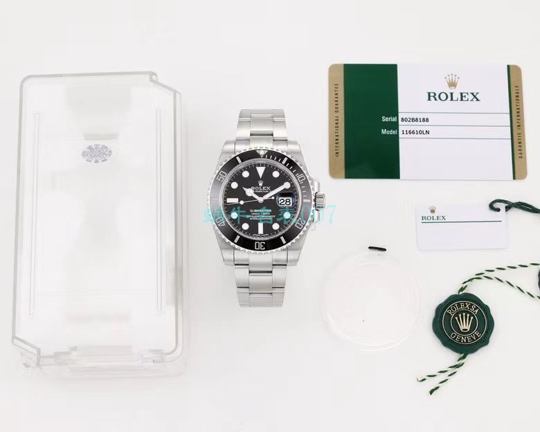 V6 Factory  Rolex 复刻高仿 Submariner 全新3135 Movement 版本116610LN-97200 wrist watch  / R693