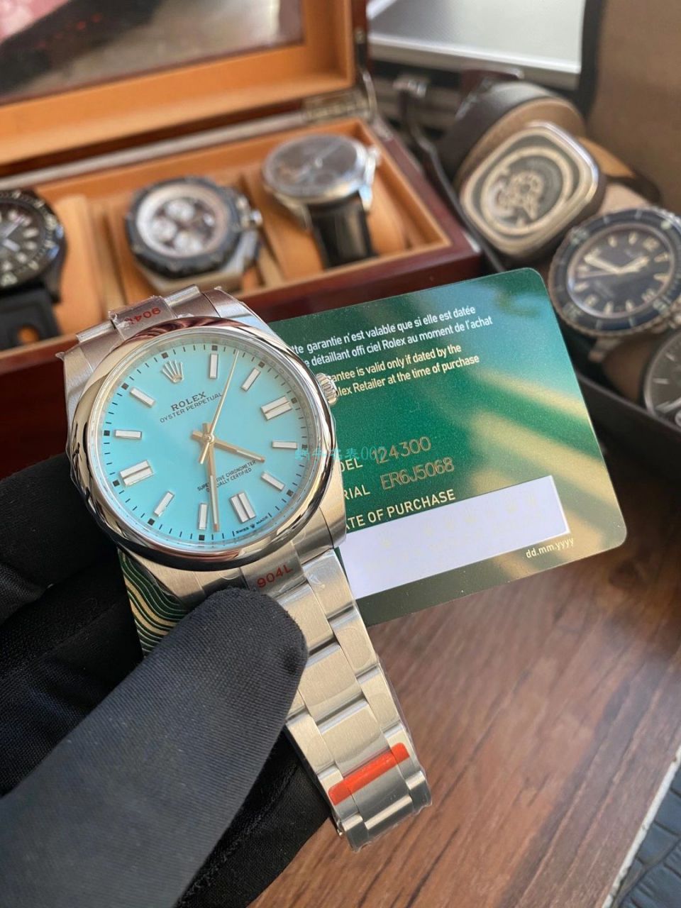 EW Factory 2020新款 Rolex  oyster perpetual 动型41系列1比1高仿手表m124300-0007，m124300-0004，m124300-0006 / R673