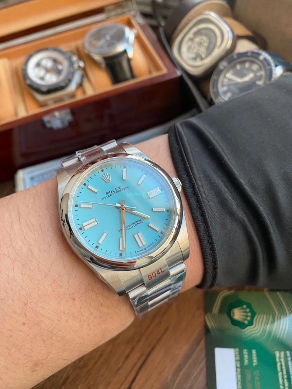 EW Factory 2020新款 Rolex  oyster perpetual 动型41系列1比1高仿手表m124300-0007，m124300-0004，m124300-0006 / R673