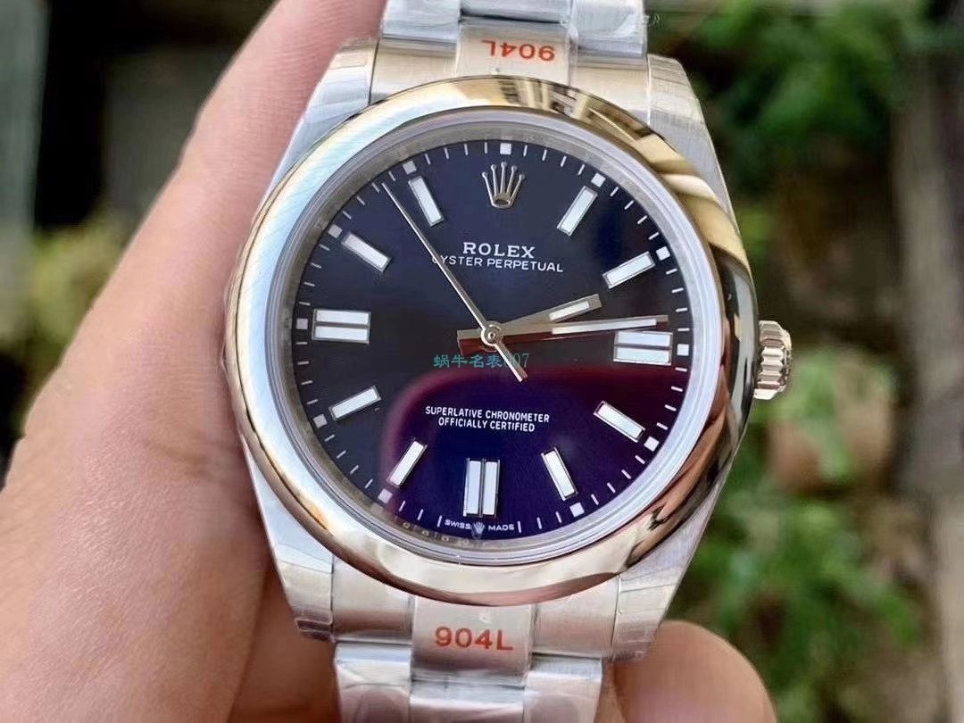 EW Factory 2020新款 Rolex  oyster perpetual 动型41系列1比1高仿手表m124300-0007，m124300-0004，m124300-0006 / R673