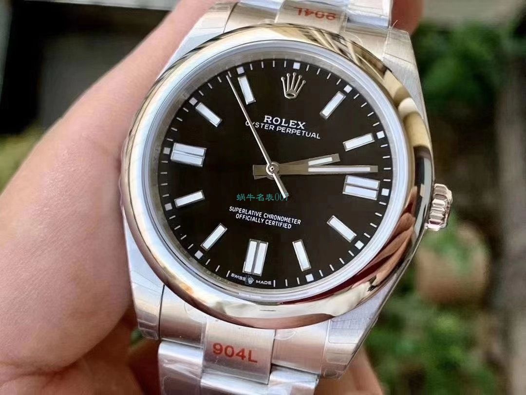 EW Factory 2020新款 Rolex  oyster perpetual 动型41系列1比1高仿手表m124300-0007，m124300-0004，m124300-0006 / R673