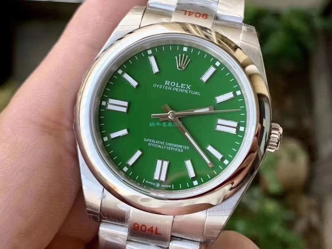 EW Factory 2020新款 Rolex  oyster perpetual 动型41系列1比1高仿手表m124300-0007，m124300-0004，m124300-0006 / R673