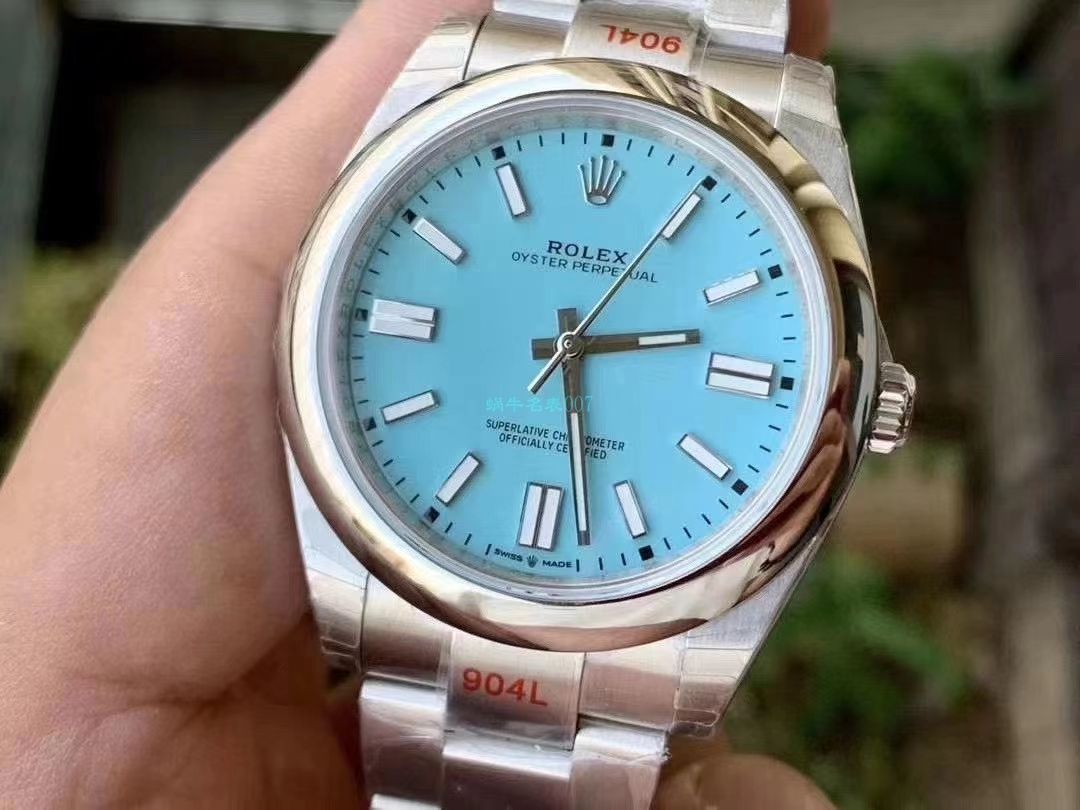 EW Factory 2020新款 Rolex  oyster perpetual 动型41系列1比1高仿手表m124300-0007，m124300-0004，m124300-0006 / R673