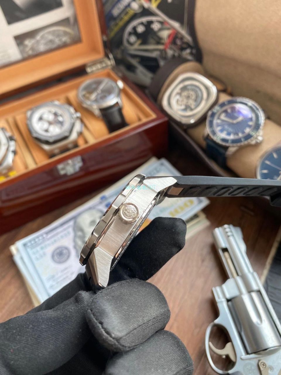 【 Video analysis V6 Factory 蓝色字面完美升级】 IWC 海洋时计1比1 top 复刻高仿手表IW329005 wrist watch  / WG606