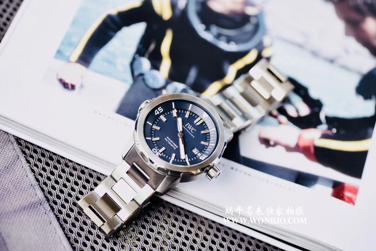【 Video analysis V6 Factory 蓝色字面完美升级】 IWC 海洋时计1比1 top 复刻高仿手表IW329005 wrist watch  / WG606