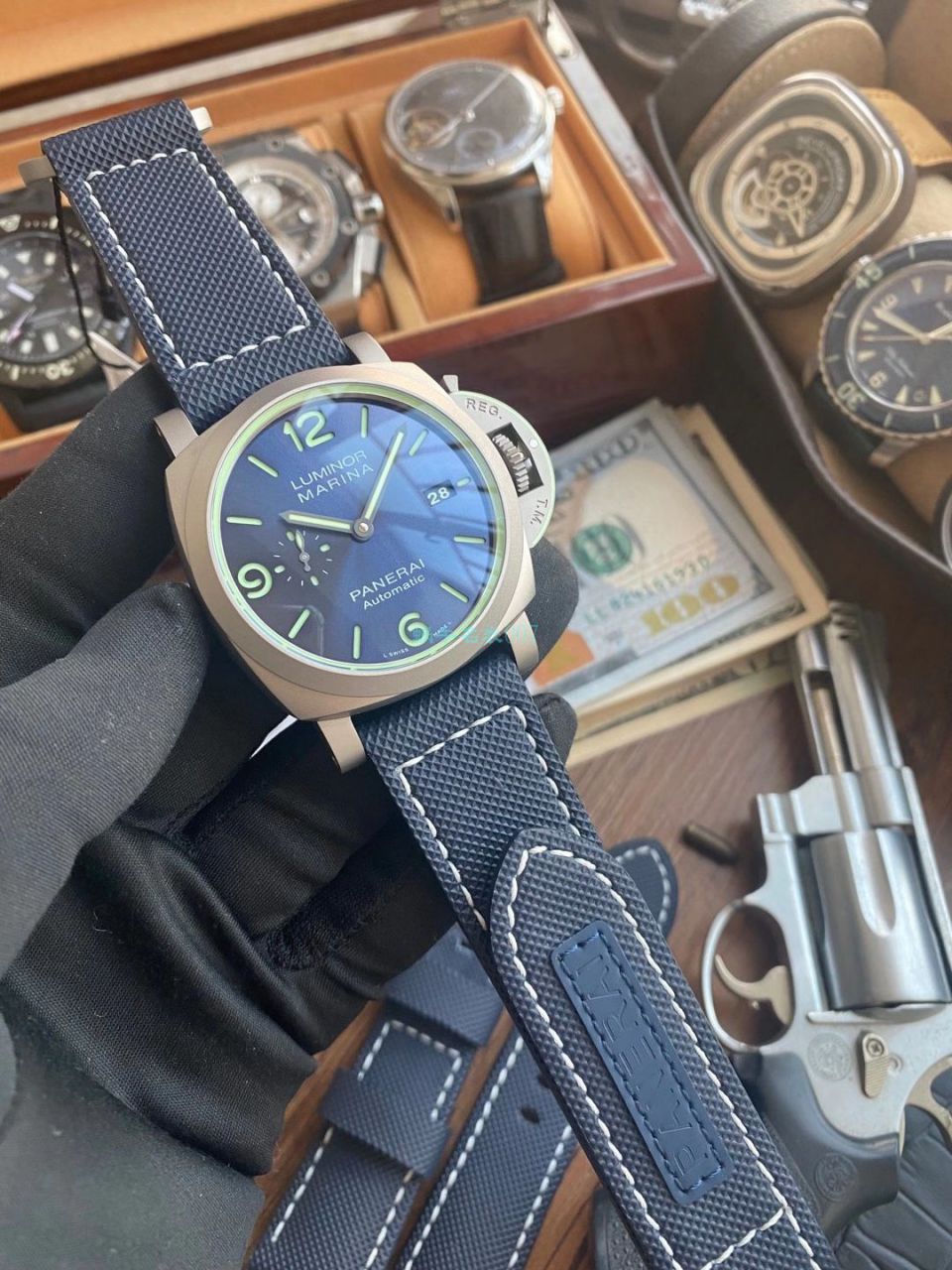 VS Factory Panerai LUMINOR一比一 top 复刻高仿手表PAM01117 wrist watch  / VSPAM01117