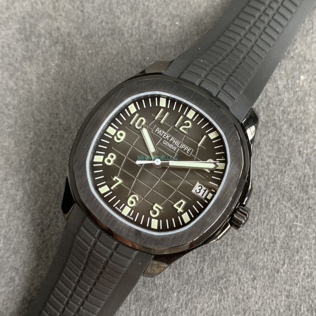 ZF Factory 新品 PATEK PHILIPPE PP5167 黑毒液手雷改装手表 / BD362
