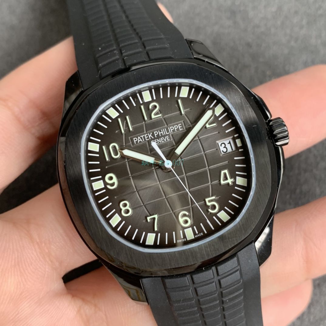 ZF Factory 新品 PATEK PHILIPPE PP5167 黑毒液手雷改装手表 / BD362