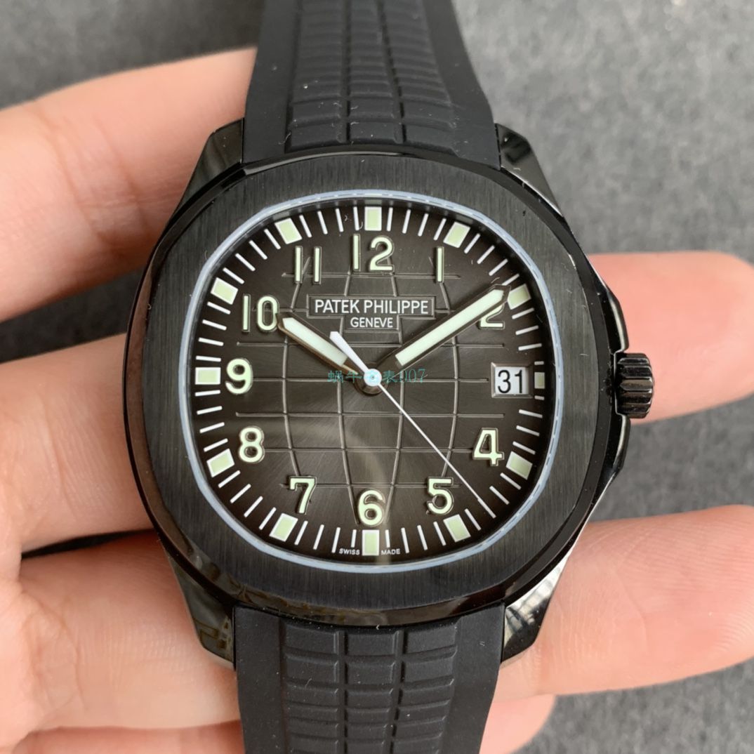 ZF Factory 新品 PATEK PHILIPPE PP5167 黑毒液手雷改装手表 / BD362