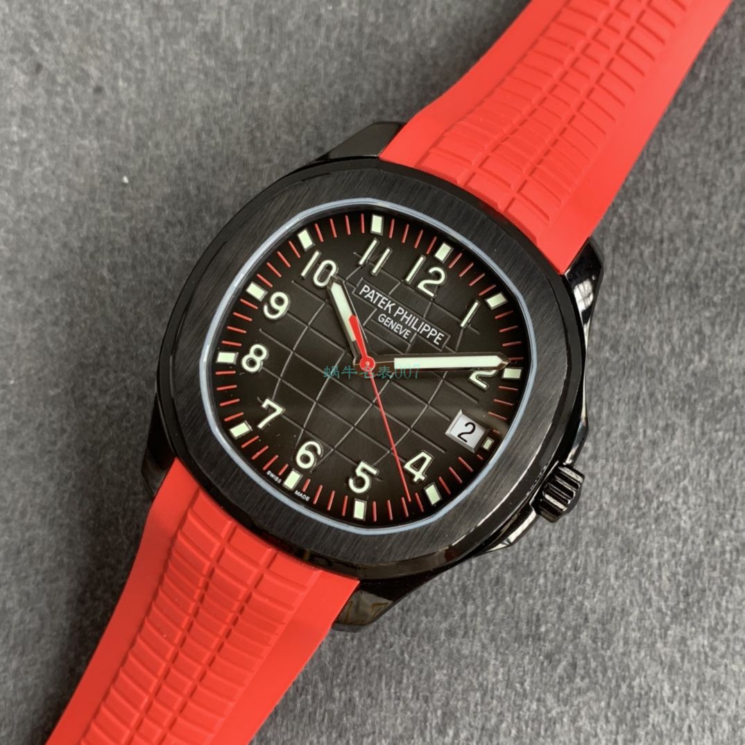 ZF Factory 新品 PATEK PHILIPPE PP5167 黑毒液手雷改装手表 / BD362