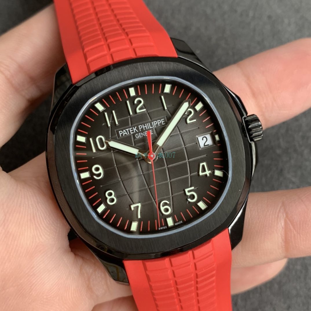 ZF Factory 新品 PATEK PHILIPPE PP5167 黑毒液手雷改装手表 / BD362