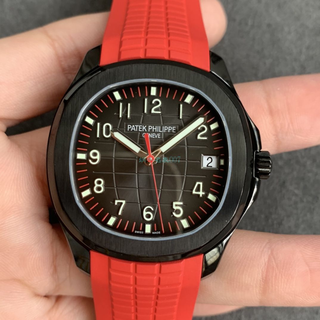 ZF Factory 新品 PATEK PHILIPPE PP5167 黑毒液手雷改装手表 / BD362
