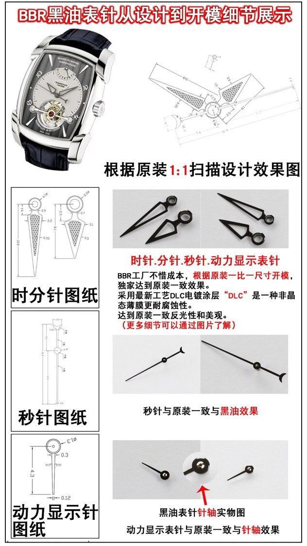 BBR Factory  Parmigiani 一比一复刻高仿 Tourbillon 手表PF013512.01和PF011255.01 wrist watch  / PA037