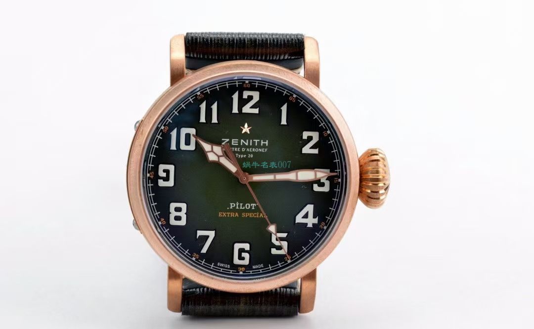 XF Factory 真力时卡其绿青铜大飞一比一高仿手表29.2430.679/63.I001 wrist watch  / ZSL063