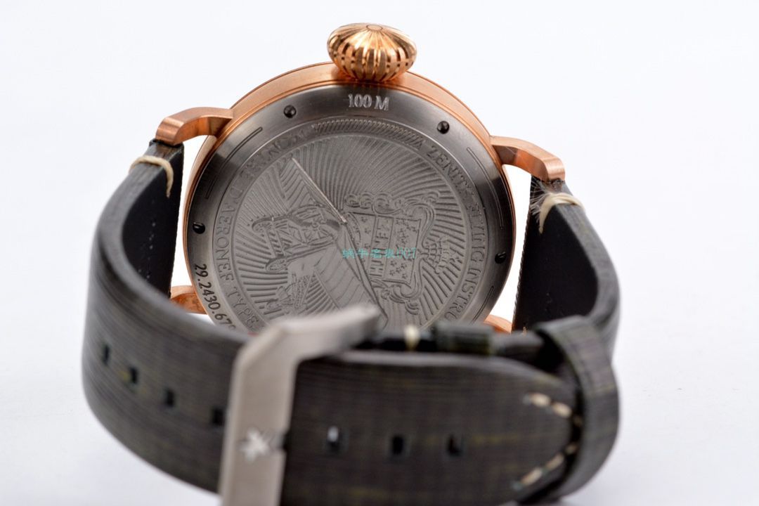 XF Factory 真力时卡其绿青铜大飞一比一高仿手表29.2430.679/63.I001 wrist watch  / ZSL063