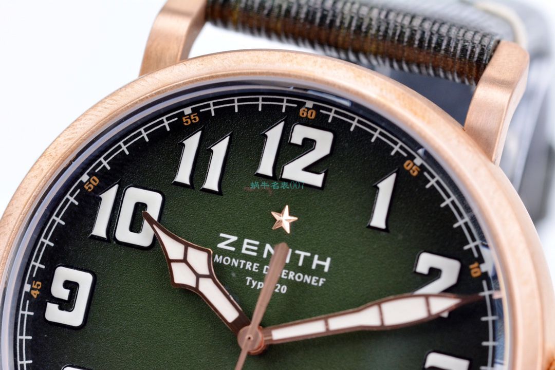 XF Factory 真力时卡其绿青铜大飞一比一高仿手表29.2430.679/63.I001 wrist watch  / ZSL063