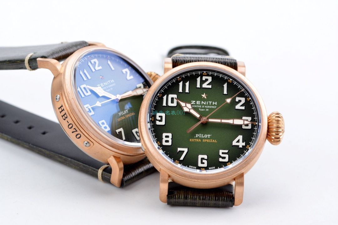 XF Factory 真力时卡其绿青铜大飞一比一高仿手表29.2430.679/63.I001 wrist watch  / ZSL063