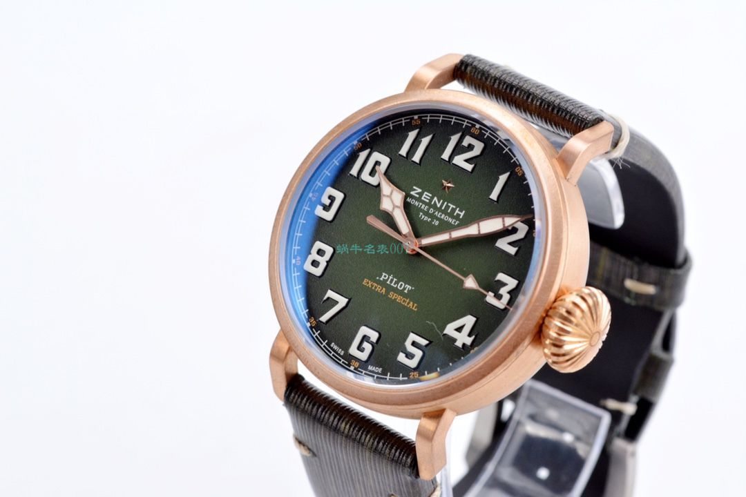 XF Factory 真力时卡其绿青铜大飞一比一高仿手表29.2430.679/63.I001 wrist watch  / ZSL063