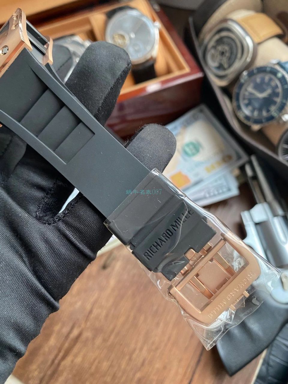 JB Factory  RICHARD MILLE RM52-01真 Tourbillon 1比1超A高仿手表RICHARD MILLE骷髅头 wrist watch  / RM5201JBJ
