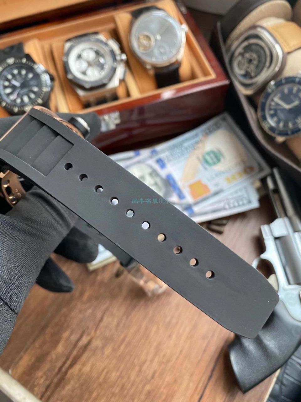 JB Factory  RICHARD MILLE RM52-01真 Tourbillon 1比1超A高仿手表RICHARD MILLE骷髅头 wrist watch  / RM5201JBJ