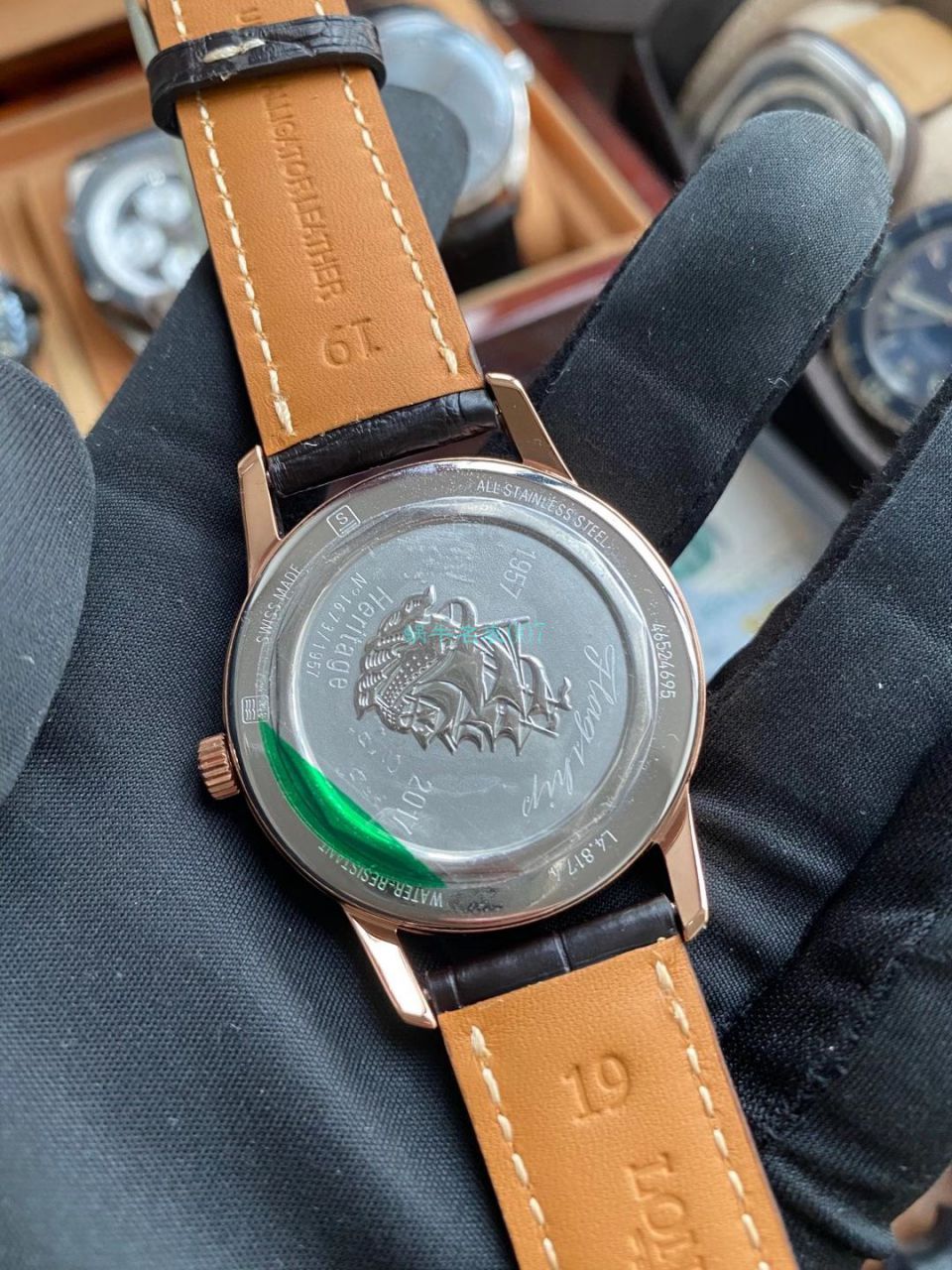 【WF一比一超A高仿手表】 Longines 表军旗系列60周年限量款L4.817.6.76.2 wrist watch  / L103
