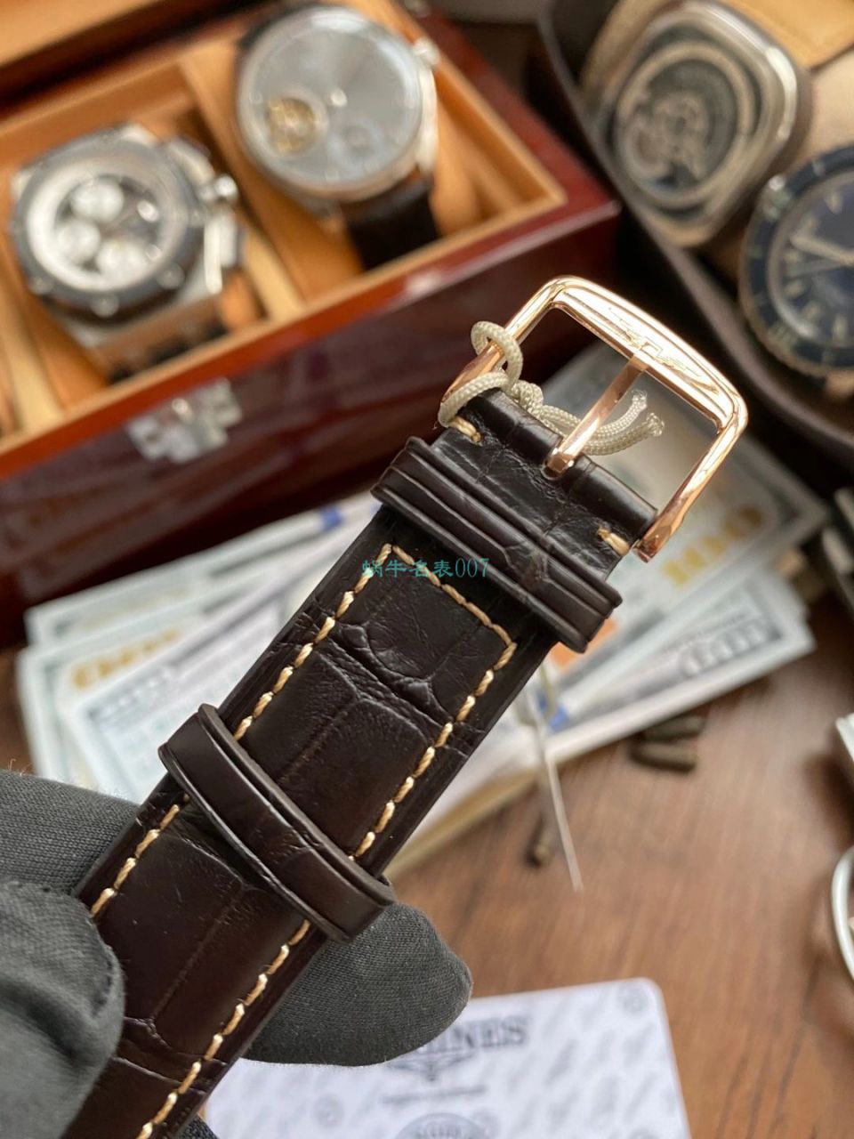 【WF一比一超A高仿手表】 Longines 表军旗系列60周年限量款L4.817.6.76.2 wrist watch  / L103